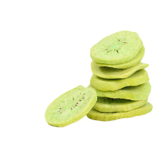 Jianong Manufacturer Wholesale Dehydrated Kiwi Pouch Kiwi Crisps Dehydrated Kiwi Dried Fruits Snacks