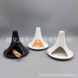 跨境热销新款秘鲁圣木palo鼠尾草燃烧托盘支架陶瓷线香插香薰炉