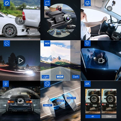 1440P built-in WIFI GPS: Driving recorder