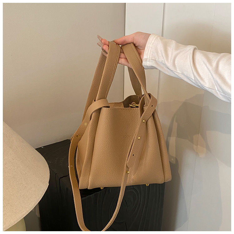 Borse piccole avanzate ed eleganti per le donne Borse a tracolla alla moda e semplici Borse a secchiello alla moda e piccole borse a mano_voghion.com