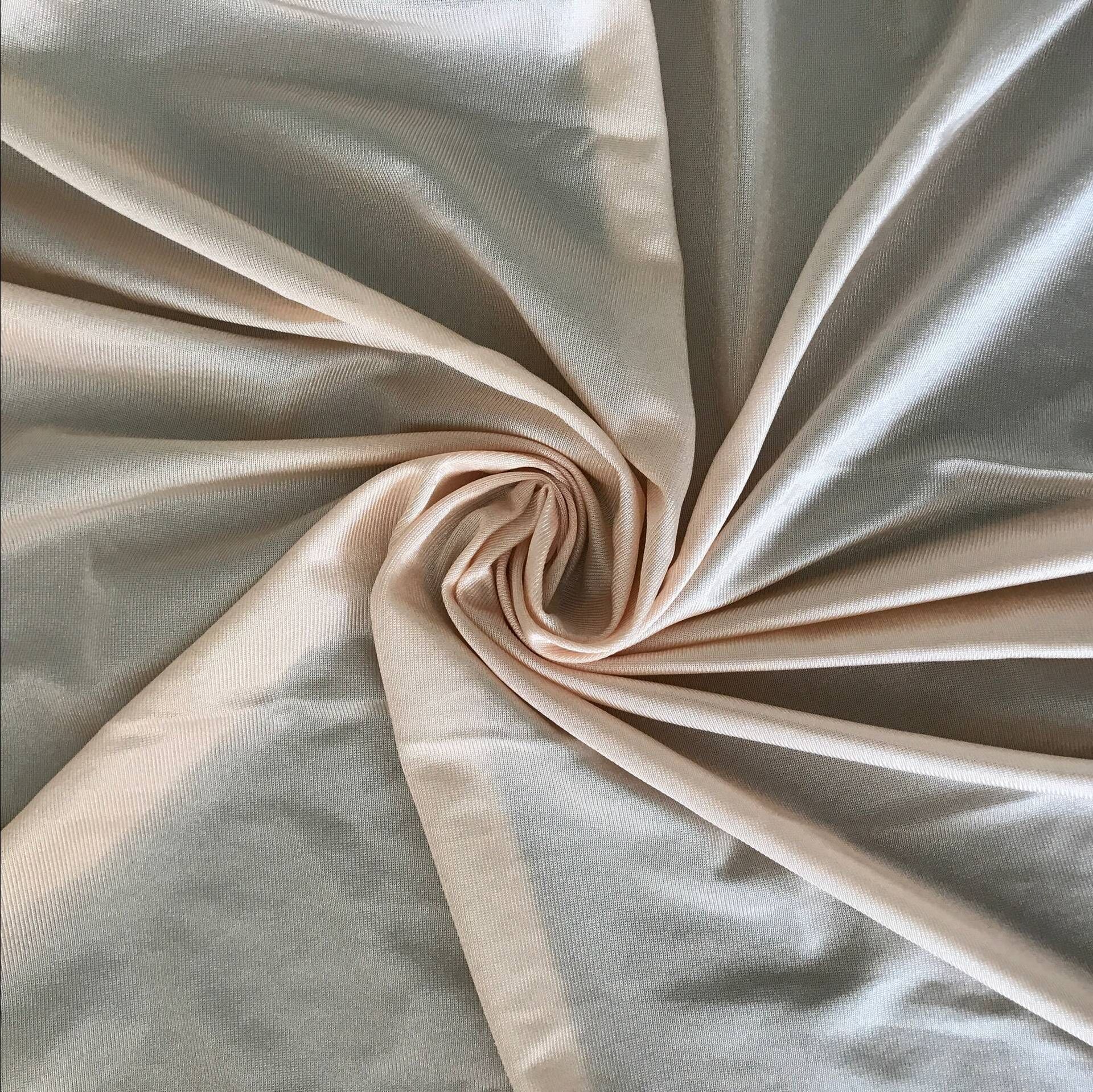 厂家直销40D荧光裙子里衬四面弹针织服装里布 针织面料