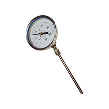 双金属温度计全钢温度表万向型径向轴向型304工业用温度测温表WSS
