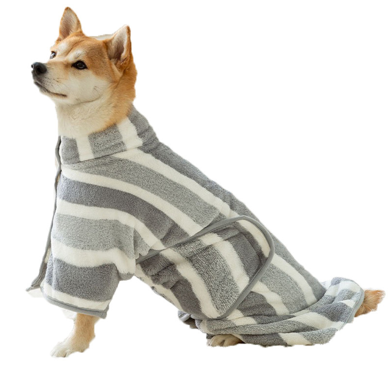 ペットバスタオル、バスローブ、犬バスタオル、ペット服、吸水速乾タオル、猫厚手ペット用品|undefined
