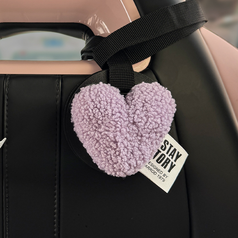 Amor creativo gancho trasero de coche asiento deportivo multifuncional de coche gancho trasero de asiento integrado mujer oculta