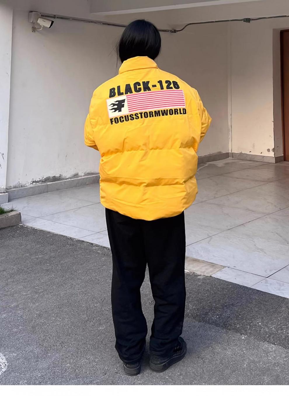 Miesten vaatteet Billionaire Boys BUFU National Fashion Retro Letter Bread Cotton Jacket Miesten talvi pariskunnalle High Street -puuvillatakki_voghion.com