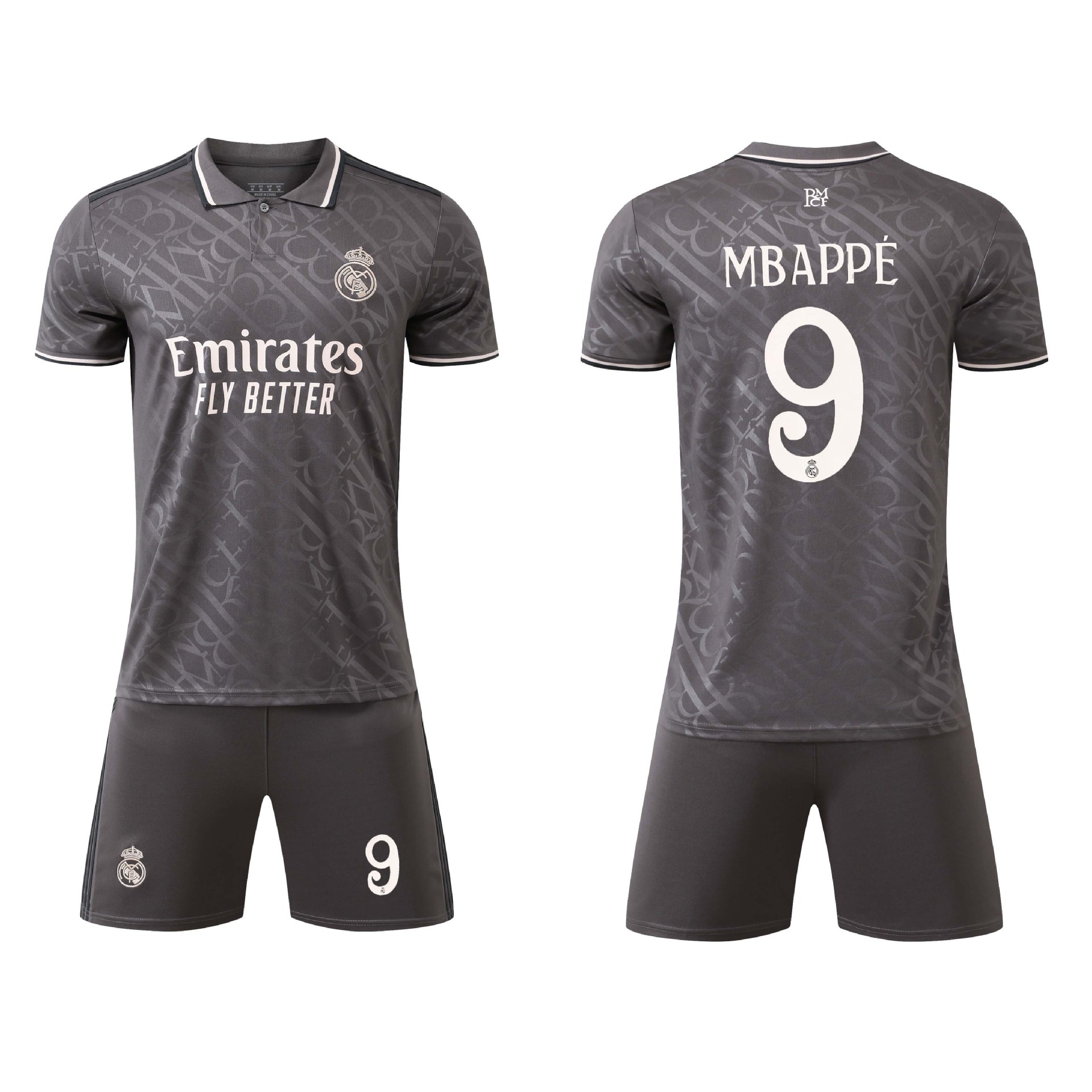 Traje de camiseta de fútbol con número Miami Crescent Neymar Riad C Roman City Harland