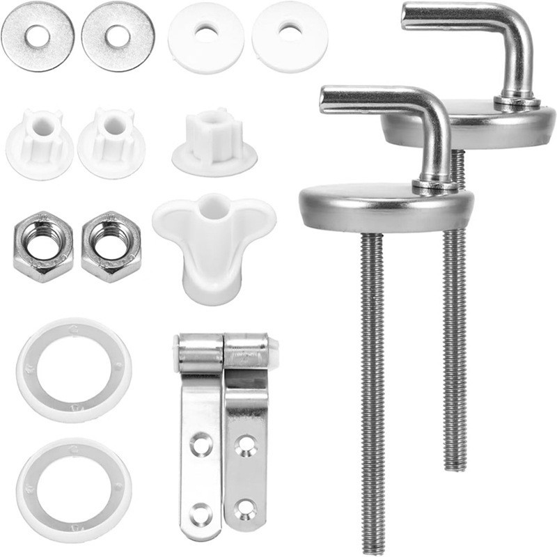 Transfronterizo de acero inoxidable cubierta de inodoro fábrica de bisagras de ventas directas de accesorios de inodoro fábrica de origen