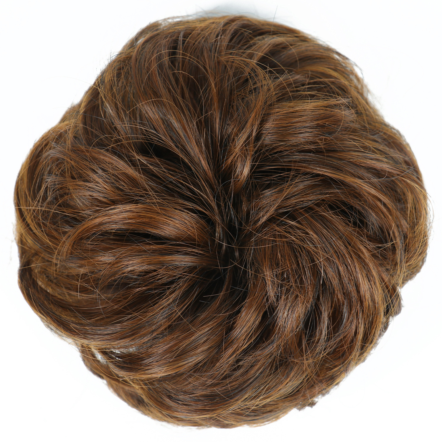 Anillo de pelo de cabeza de bola, peludo de pelo natural, anillo de pelo de cabeza de bola, barba larga
