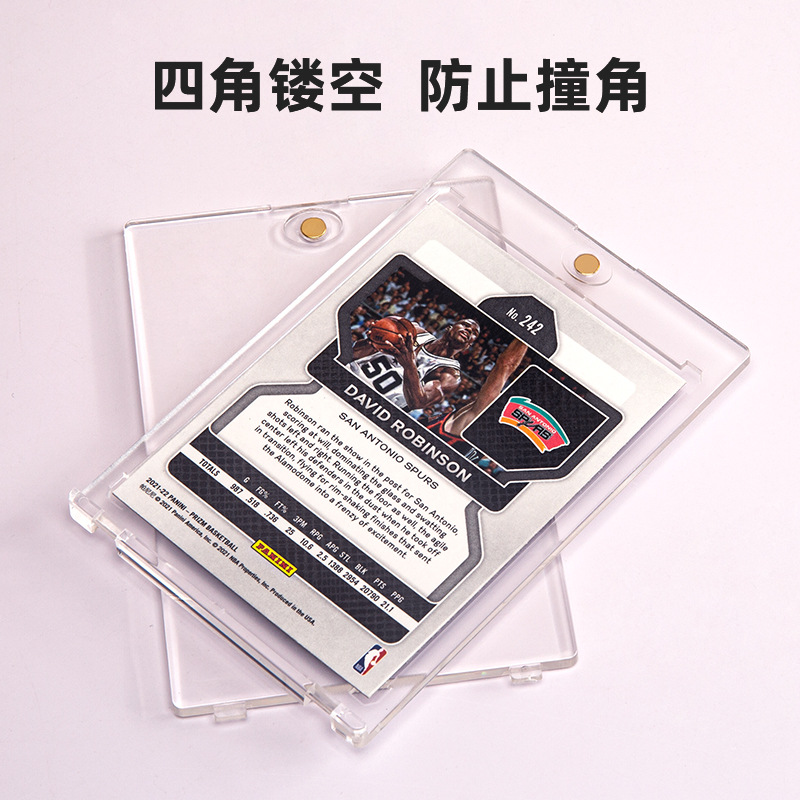 Strong Magnetic Card Brick 35pt Pokémon Game of Thrones Ultraman Star Player Card Shell Card Case Transparent Protective Cover