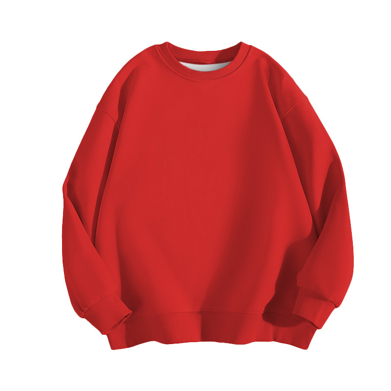 Marca de moda de hombre camisa de cuello redondo para hombres primavera y otoño nuevo tipo suelto simple pareja con chaqueta de terciopelo para hombres
