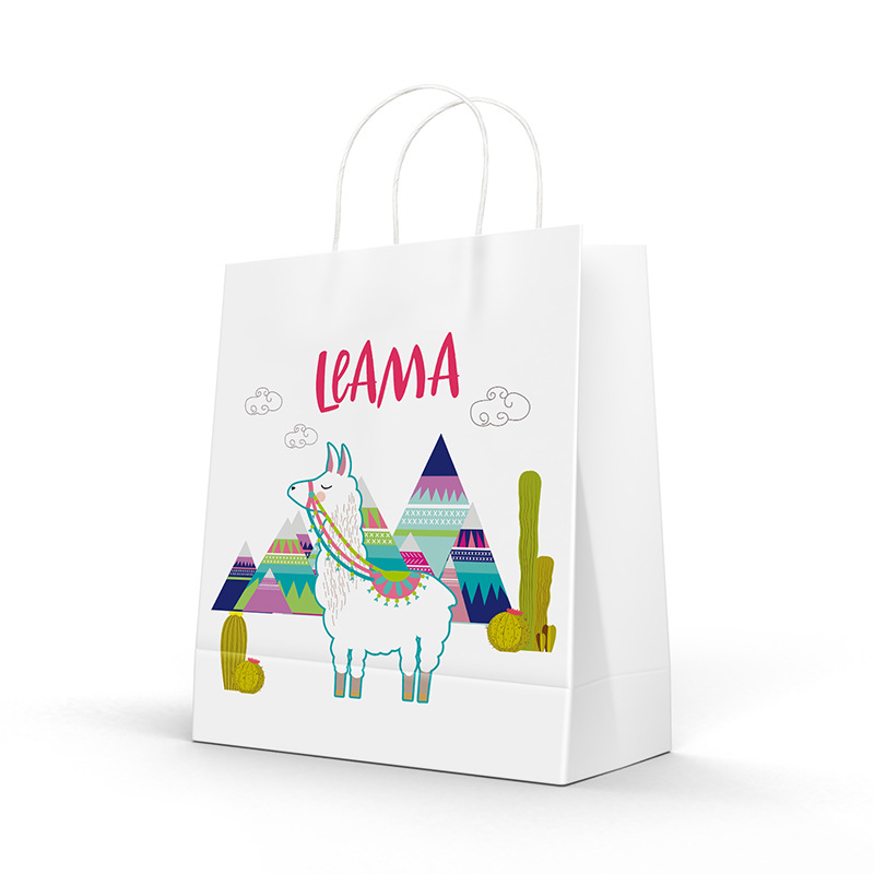 Spot bolsa de papel de regalo de vacaciones de verano bolsa de papel portátil de regalo de estudiante bolsa de regalo de temporada de graduación bolsa de papel kraft al por mayor