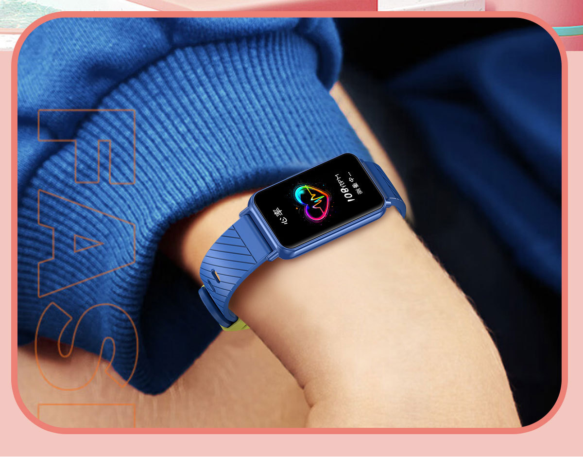 G02 Smart Bracelet S90 Upgraded model Heart rate and blood Pressure alarm message reminder Waterproof children's sports bracelet manufacturer Application Scenario