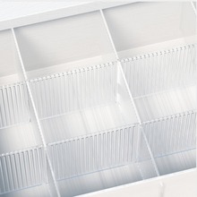 抽屉柜子塑料片分隔板隔断袜子收纳盒神器自由组合分格子分割挡板