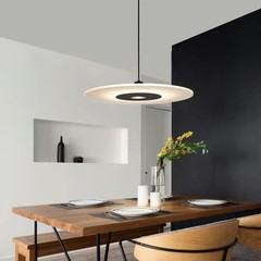 Creative UFO Lamp Cosmic Song Nordic Minimalist Restaurant Pendant Light Modern Designer Dining Table Island Bar Counter Lighting