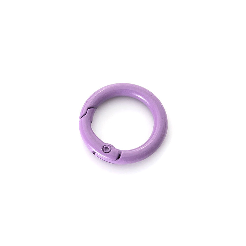 23mm llavero de resorte pintado colorido llavero de perro de montaña hervidor gancho DIY joyería bolso percha percha image 32