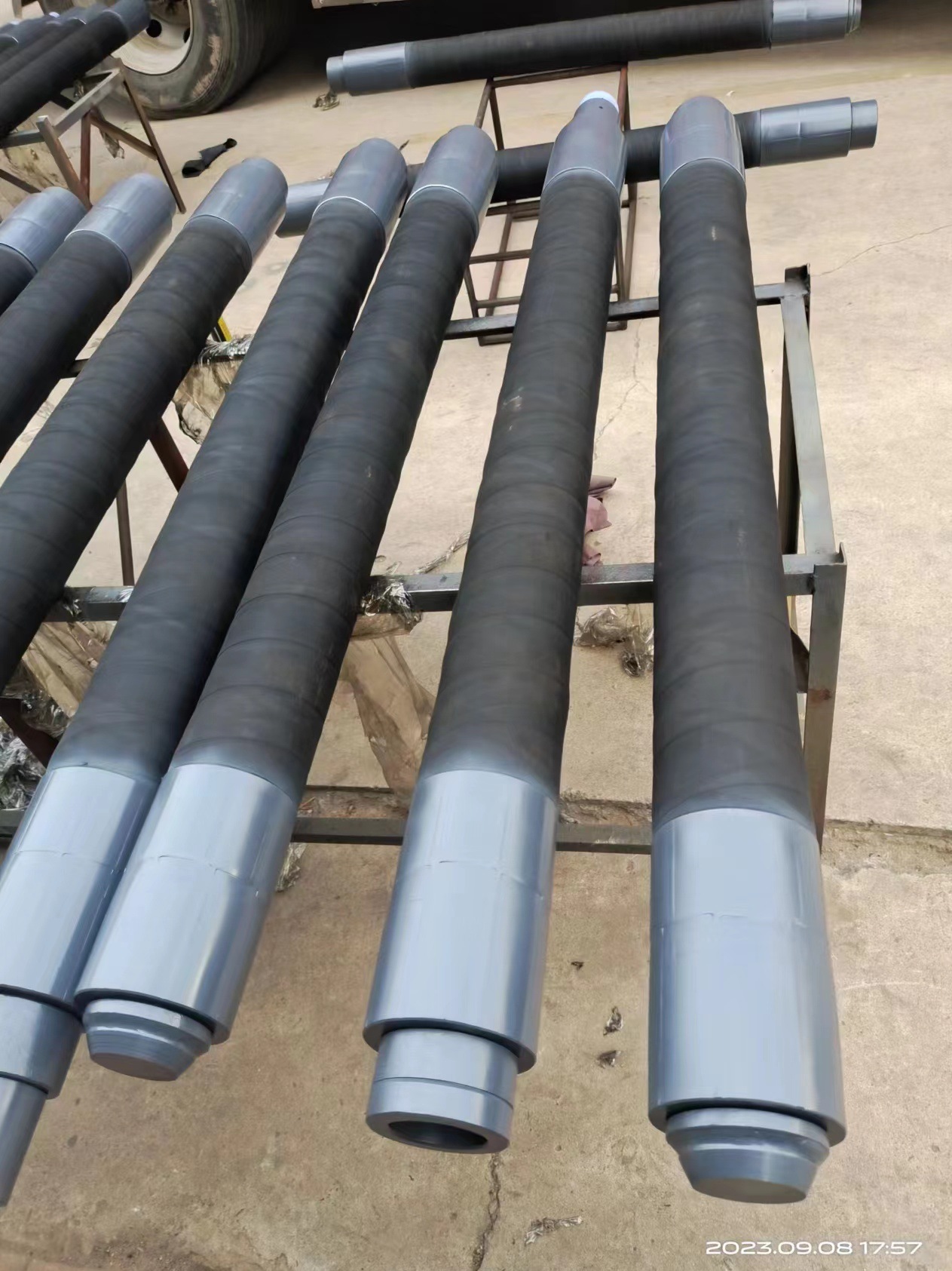 亚安两堵一注压煤层压裂封孔器水利压裂岩石封隔器操作简单