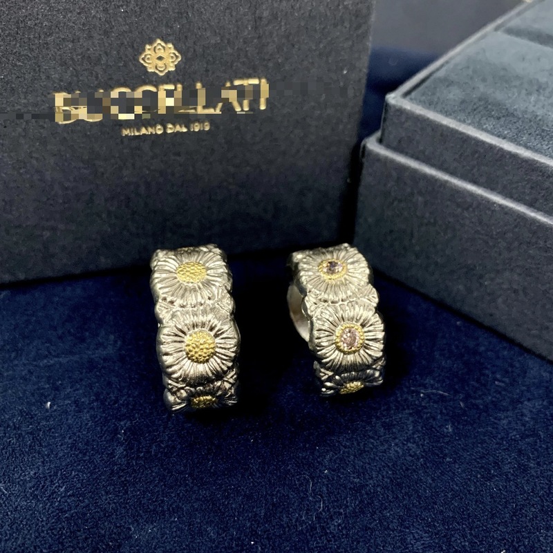 Buchia デイジーリング Quan Zhilong 同じスタイルのスターリングシルバー S925 リビングリング男性と女性のためのライト高級絶妙なハイエンドバージョン|undefined