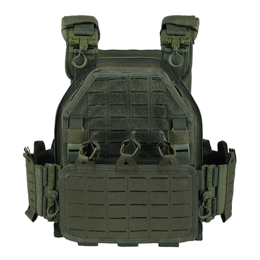 Chaleco Táctico de Liberación Rápida, Ajustable, Transpirable, Resistente al Desgaste, para Entrenamiento al Aire Libre image 6