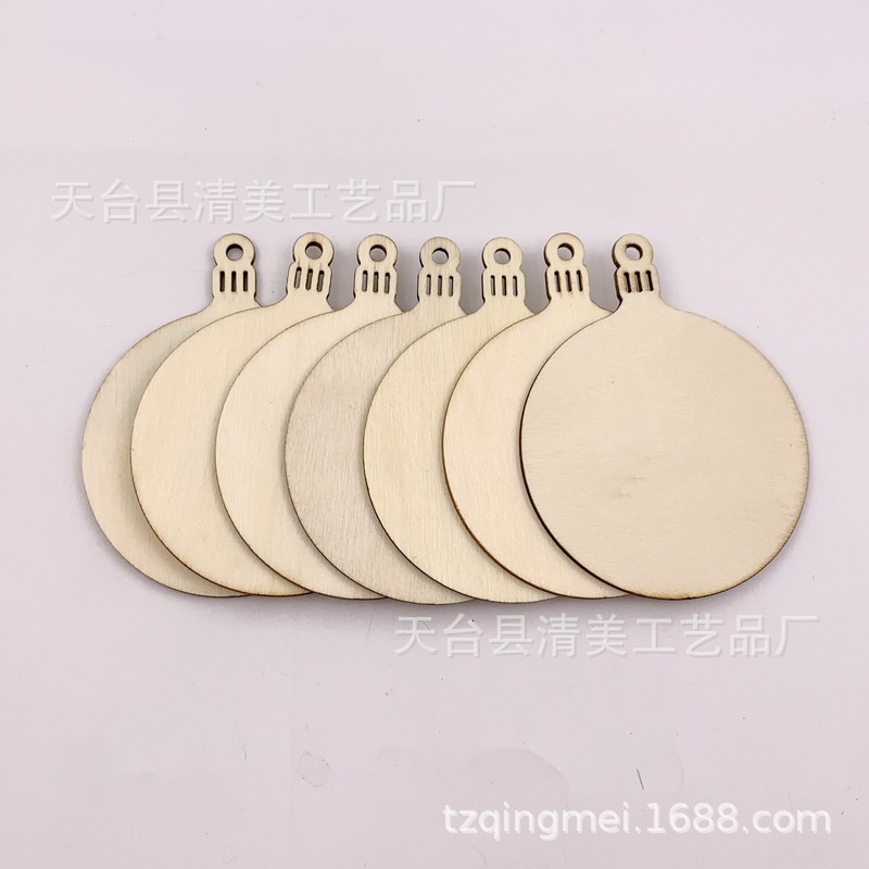 70*89mm Navidad linterna madera chip colgante Navidad Festival decorativo madera chip 10 unidades un paquete con cuerda de cáñamo