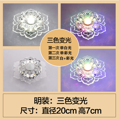 [표면 실장] 11와트 [백색광 + 유색광]