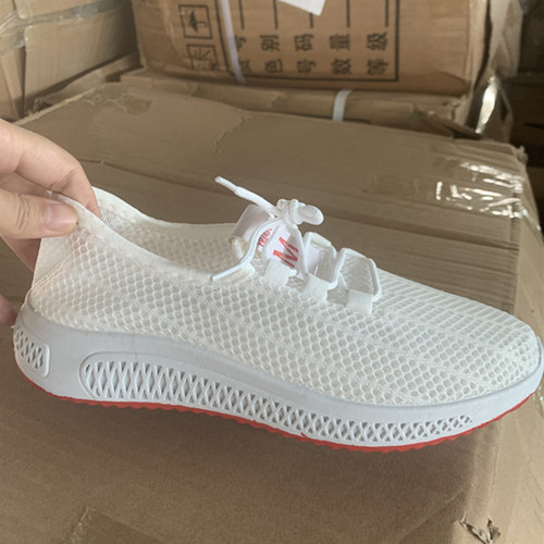 Old Beijing cloth shoes women's shoes flat shoes casual running work shoes mesh shoes soft sole dancing mom sneakers
