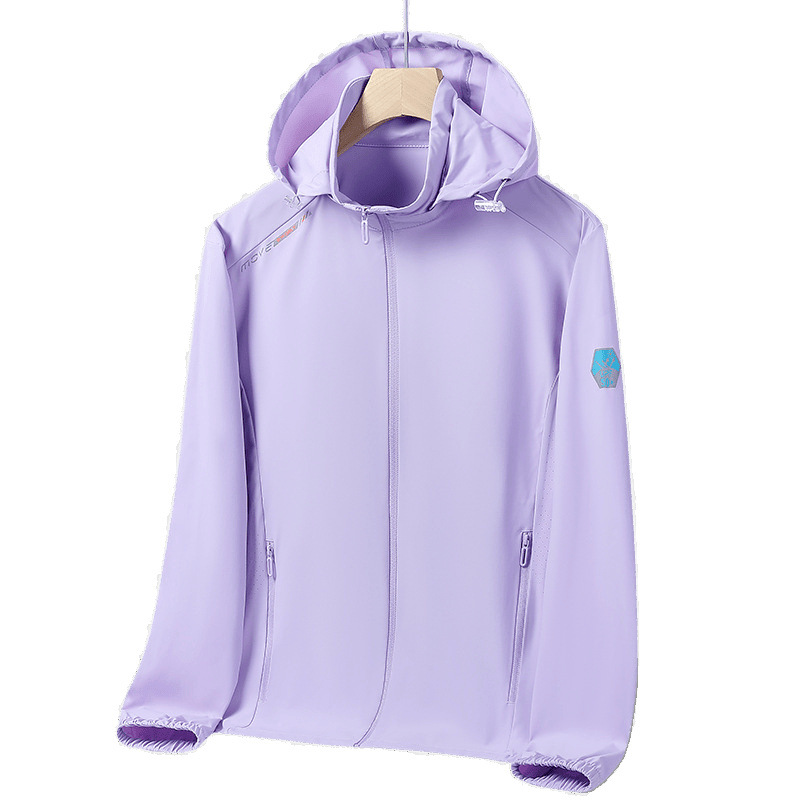 Ropa de protector solar de hielo de nylon para parejas de hombre y mujer, ropa de piel elástica de hielo, piel transpirable anti-UV de verano