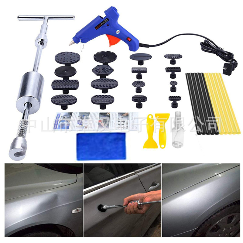 厂家直销跨境汽车凹陷凹痕修复工具 钣金工具拉拔器不伤漆修复