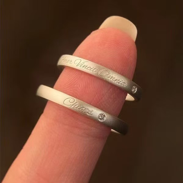 Anillos Lisos para Pareja de Aleación image 3