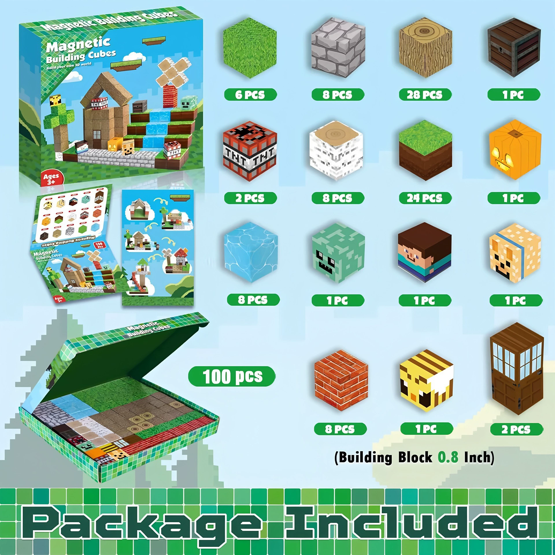 Магнитный конструктор, игрушка, оптовая продажа