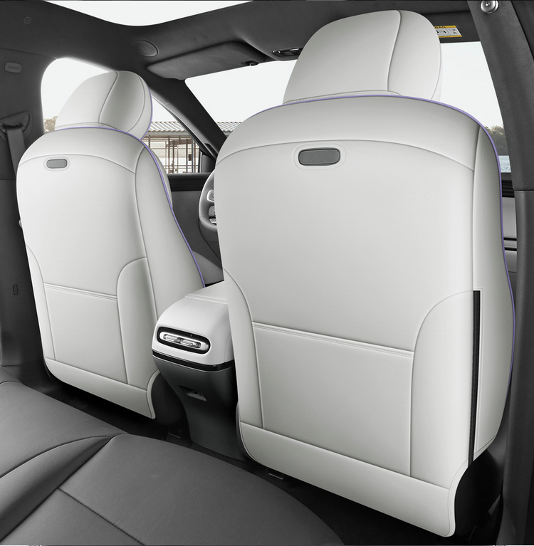 Xiaopeng MONA L03 Special Car Seat Cover, All-Season Universal Full-Coverage Cushion, Leather Breathable Perforated Seat Cover