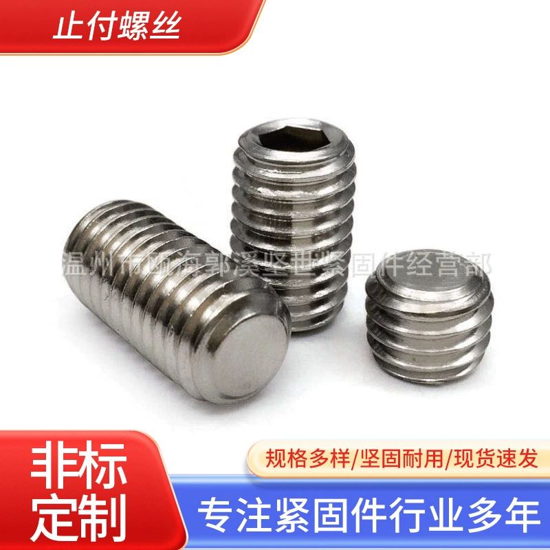 Заводская Поставка 304 легированная сталь из нержавеющей стали обычная сталь стопорный винт винтовой счетчик