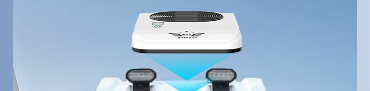 Suitable for Xinbaique electric tricycle variable frequency air conditioner 48V60V72V universal heating and cooling, other 2V24V light trucks