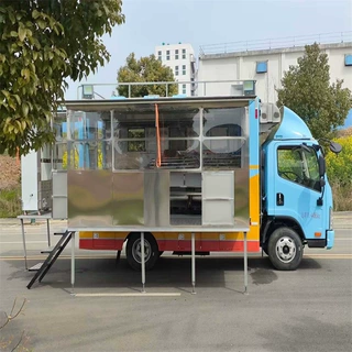 小型移动餐车 蓝牌餐车价格 解放流动餐车  餐车厂家批发
