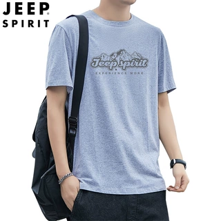 重点主推JEEP SPIRIT圆领短袖T恤男士夏季休闲时尚 TS7502新款