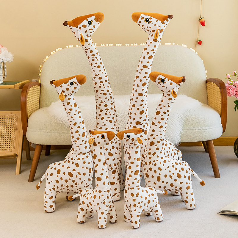 Giraffe soothing sleeping doll baby toy baby pillow sleeping doll plush doll wholesale foreign trade