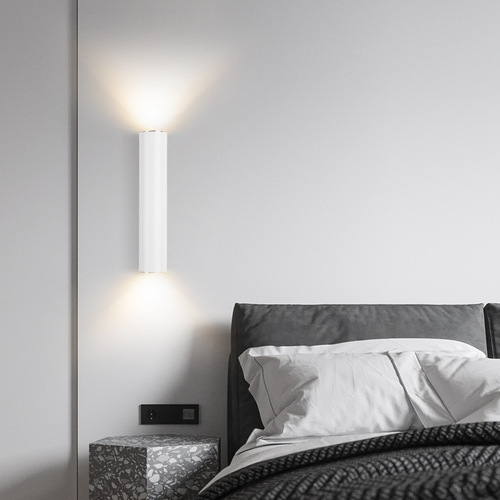 Modern bedside reading lamp living room aisle staircase wall restaurant exhibition hall simple wall lamp