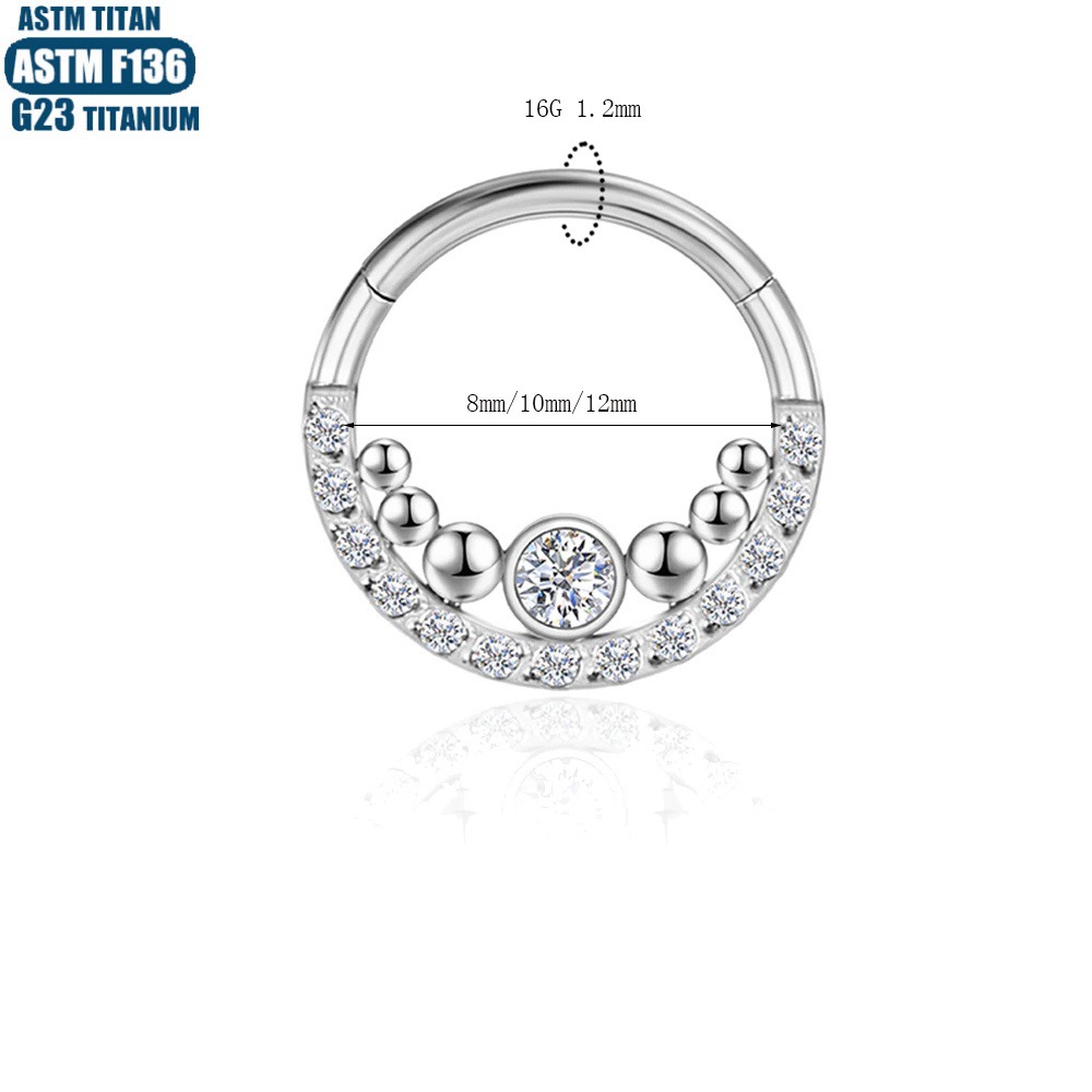 Labret stud lip piercing jewelry styling detail