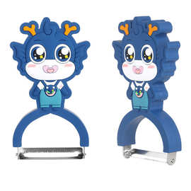 厂家定制创意卡通削皮器 创意礼品水果刨子果蔬削皮刀定制logo
