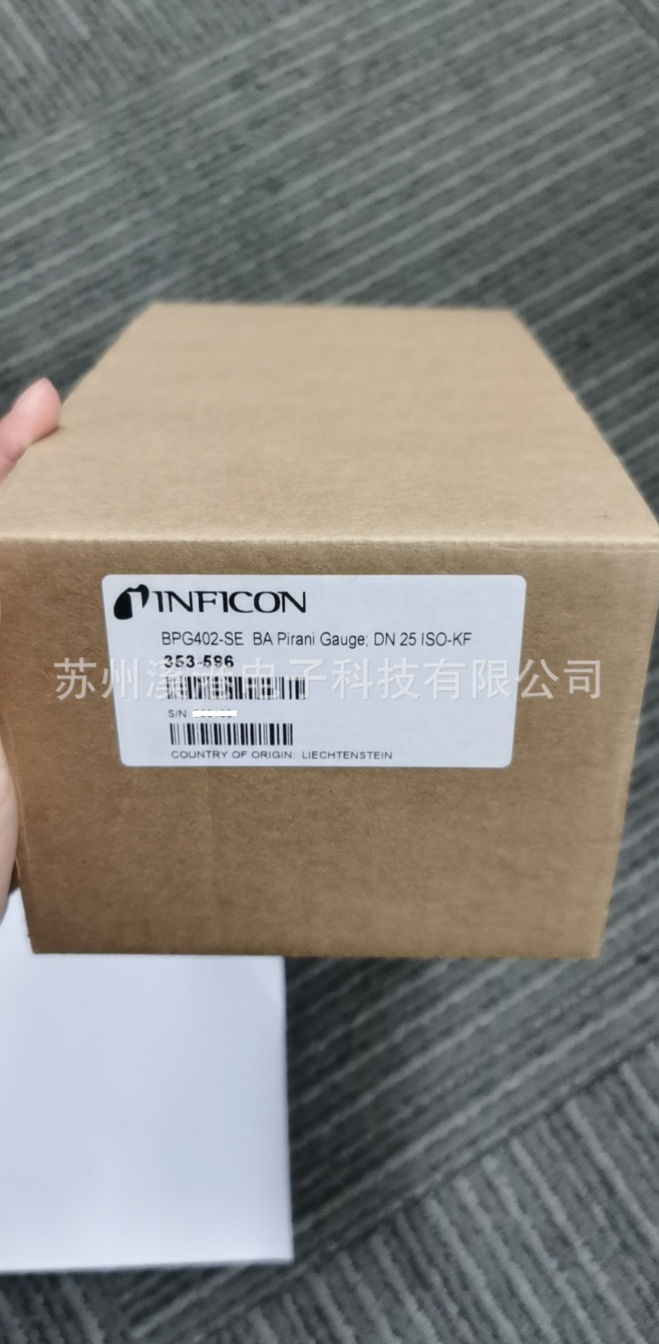 原装全新INFICON 全量程皮拉尼复合真空规 BPG402-SE PN:353-596
