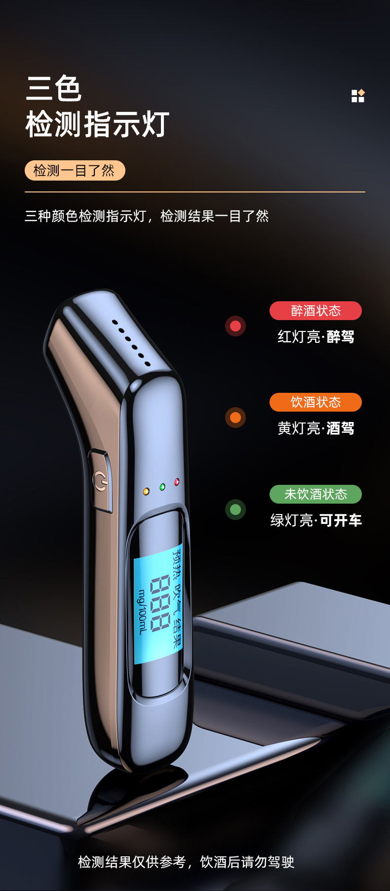 Cross-Border Best-Selling Inflatable Breathalyzer, High-Precision Portable Alcohol Tester for Detecting Drunk Driving and Intoxication