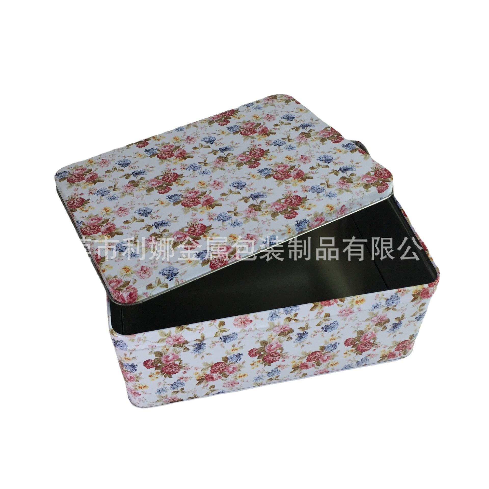 工厂生产长方形礼品铁罐 马口铁批发 四色印刷精美铁盒饼干罐