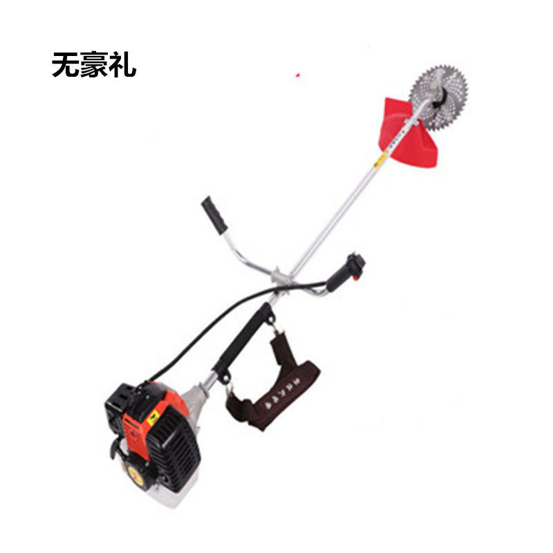 cortadora de césped de cuatro tiempos tipo mochila de cuatro tiempos mini multifuncional jardín de gasolina desertificación de hierbas artefacto de deslizamiento de tierra