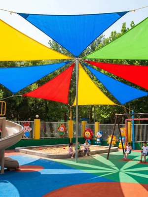 Triangular Canopy Sunshade Waterproof Sun Protection – Avtomobil yan çətirləri