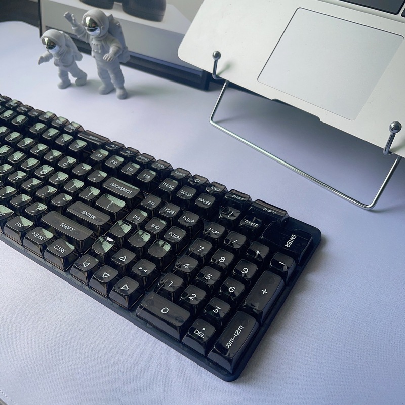 全透明水晶键帽 DIY客制化机械键盘通用键帽132键大全套 透明键帽|undefined