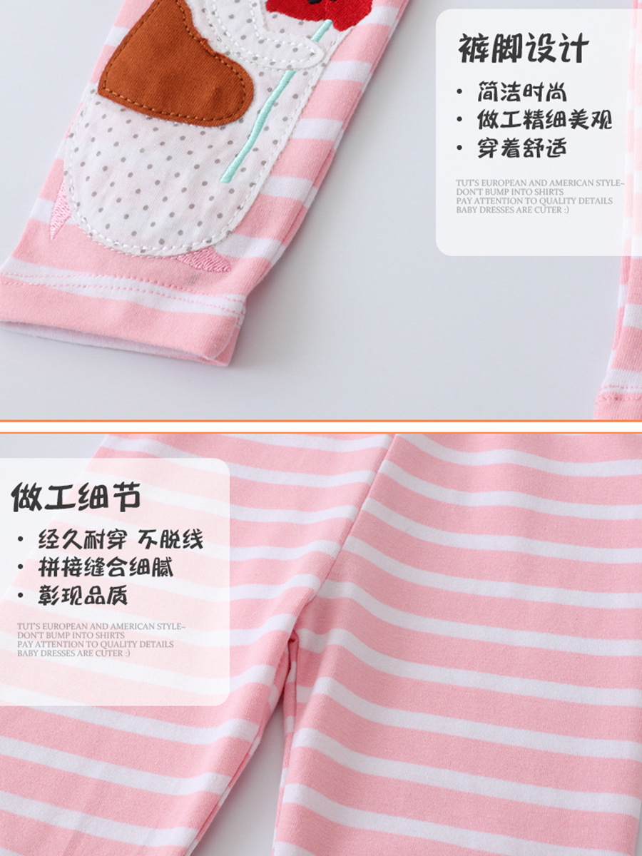 Pantalones infantiles populares transfronterizos europeos y americanos, leggings para niñas, pantalones para bebé, novedades primavera-otoño 2026, distribución y dropshipping