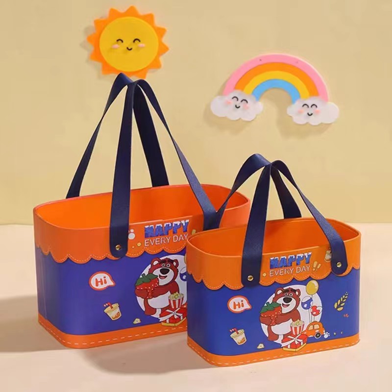 Портативная коробка; 600 синий; большой размер 28*15*18 см