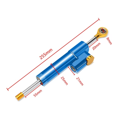 22-23 steering damper – Motorcycle frame