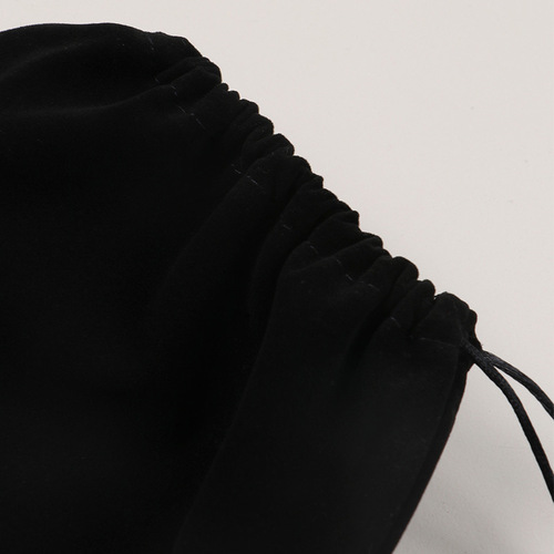 Varsbaby One-time Delivery Clothing Velvet Face Fabric Bag Drawstring Storage Bag