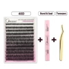 40D (double-ended glue, gold tweezers)