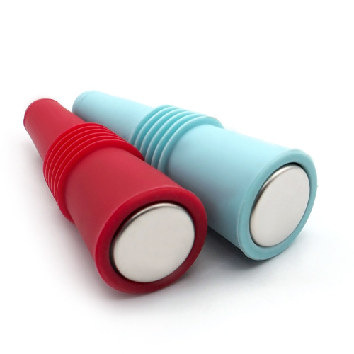 Amazon cross-border same food-grade silicone red wine stopper, beer seasoning bottle stopper, creative fresh-keeping wine stopper